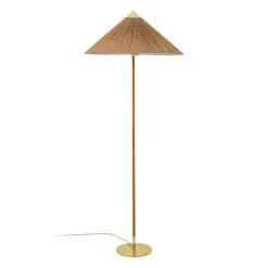 9602 golvlampa, Bambu-mässing^GUBI Outlet