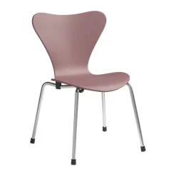 Barnstolar|Barnstolar-Fritz Hansen 3177 Sjuan barnstol, Wild rose färgad ask-krom