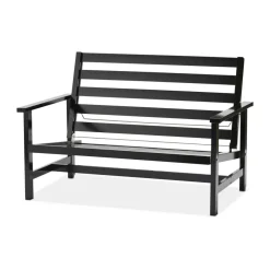 08 soffa, Black, 2-sits^Fri Form Hot