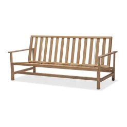 09 soffa, Teak, 3-sits^Fri Form Sale