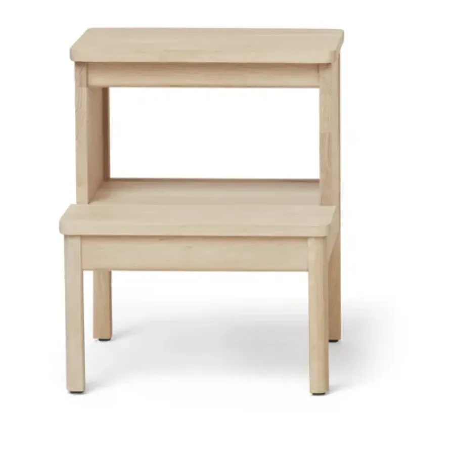 Pallar-Form & Refine A line stegpall, Vit ek