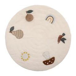 Agnes lekmatta Ø100 cm, Vit^Bloomingville Discount