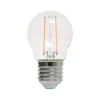 Filament LED- klotlampa E27, klar, ej dimbar, 2,5w^Airam New
