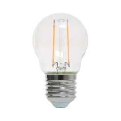Filament LED- klotlampa E27, klar, ej dimbar, 2,5w^Airam New