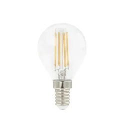 Övriga Lamptillbehör|Ljuskällor-Airam Filament LED 3-stegs dimring-klot ljuskälla, klar, med minne, p45 e14, 5w