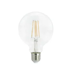 Övriga Lamptillbehör|Ljuskällor-Airam Filament LED 3-stegs dimring-glob ljuskälla, klar, med minne, 95mm e27, 7w