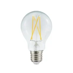 Övriga Lamptillbehör|Ljuskällor-Airam Filament LED-normal ljuskälla, Klar-4 filament-dimbar e27-8w