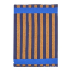 Aisles ullpläd 130x180 cm, Blå^Scandi Living Clearance