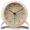 AJ City Hall bordsklocka, Sandy beige^Arne Jacobsen Clocks Best