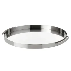 Brickor-Stelton AJ cylinda-line serveringsbricka, rostfritt stål