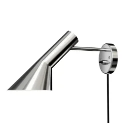 Sänglampor|Vägglampor-Louis Poulsen AJ vägglampa, Rostfritt stål polerad