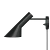 Sänglampor|Vägglampor-Louis Poulsen AJ vägglampa, Svart