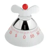 Termometrar & Timers-Alessi kökstimer, vit