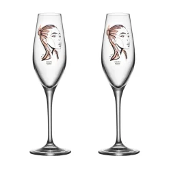 Champagneglas-Kosta Boda All about you champagneglas 24 cl 2-pack, Forever Yours