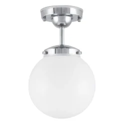 Alley plafond IP44, Krom^Globen Lighting