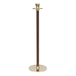 Alto Basso ljusstake, Solid mässing^Hilke Collection Outlet