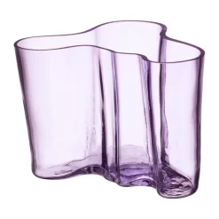 Vaser-Iittala Alvar Aalto vas 140 mm, Ljuslila