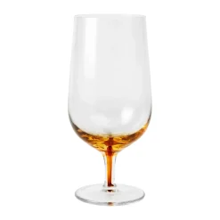 Ölglas-Broste Copenhagen Amber ölglas 50 cl, Caramel