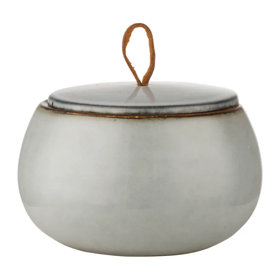 Förvaringsburkar-Lene Bjerre Amera förvaringsburk med lock, Ø11,5 cm