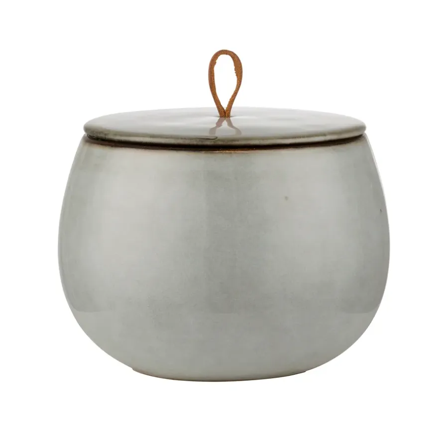 Förvaringsburkar-Lene Bjerre Amera förvaringsburk med lock, Ø13,5 cm