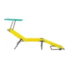 Sittmöbler·Solstolar & Solsängar|Solstolar & Solsängar-Fiam Amigo Top Pop solsäng, Yellow-aqua green