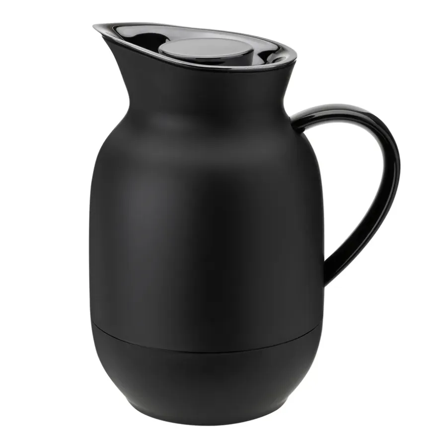 Termosar-Stelton Amphora termoskanna kaffe 1 L, Soft black