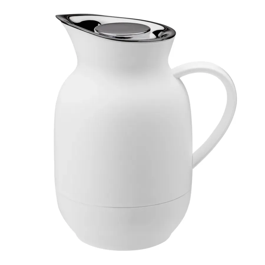 Amphora termoskanna kaffe 1 L, Soft white^Stelton Outlet