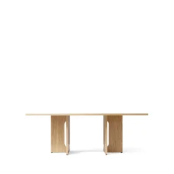 Androgyne Rectangular matbord, natural oak, 210x109 cm^Audo Copenhagen New