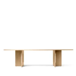 Androgyne Rectangular matbord, natural oak, 278x109 cm^Audo Copenhagen New