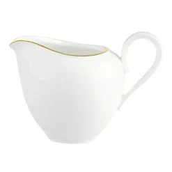 Mjölkkannor-Villeroy & Boch Anmut Gold mjölkkanna 20 cl, Vit