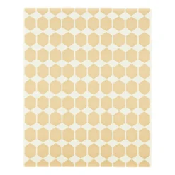 Plastmattor-Brita Sweden Anna matta yellow pastel, 150x200 cm