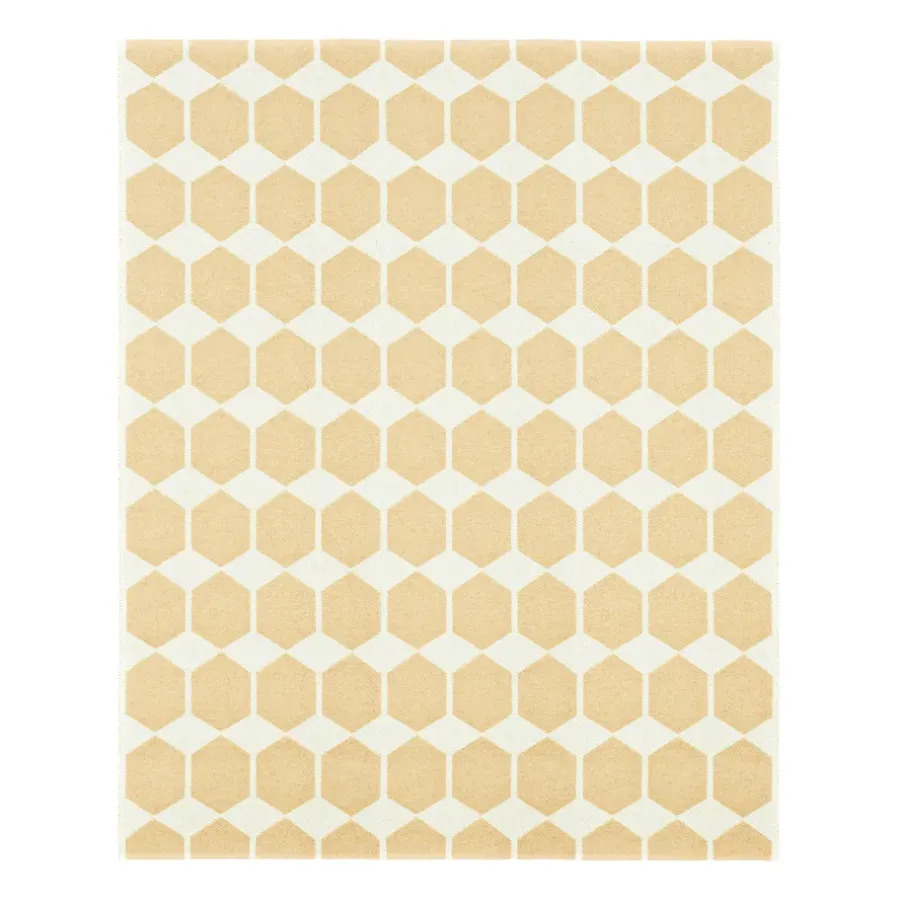 Plastmattor-Brita Sweden Anna matta yellow pastel, 150x200 cm