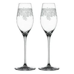 Champagneglas-Spiegelau Arabesque champagneglas 30 cl 2-pack, Klar