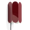 Läslampor|Sänglampor-HAY Arcs wall switch vägglampa, Auburn red