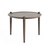 Soffbord-Design House Stockholm Aria soffbord, Dark oak, Ø60x37 cm
