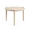 Aria soffbord, Light oak, Ø60x37 cm^Design House Stockholm Best