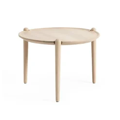 Aria soffbord, Light oak, Ø60x37 cm^Design House Stockholm Best