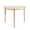 Soffbord-Design House Stockholm Aria soffbord, Light oak, Ø60x46 cm