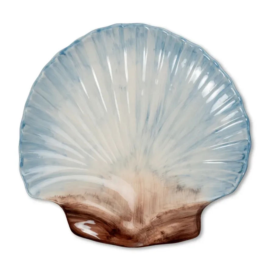 Serveringsfat & Uppläggningsfat-Byon Armona uppläggningsfat 32x32,5 cm, Ljusblå