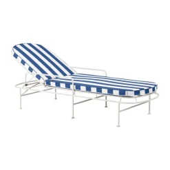 Arts vilsäng 196x96 cm, Soft White-blue stripes^Brafab Outlet