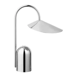 Portabla Lampor-Ferm Living Arum portabel lampa, Stainless steel