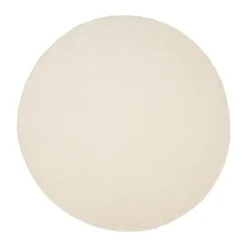 Runda Mattor-Linie Design Asko matta rund, White, Ø240 cm