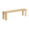 Trädgårdssoffor & Trädgårdsbänkar-Muuto Assemble bänk, Teak, 180 cm