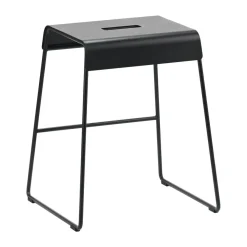 Sittmöbler·Utomhuspallar & Barstolar Utomhus|Utomhuspallar & Barstolar Utomhus-Zone Denmark A-stool outdoor pall 45 cm, Black