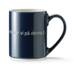 Astrid Lindgren mugg, utan snus i två dagar, Svensk text^Design House Stockholm Outlet