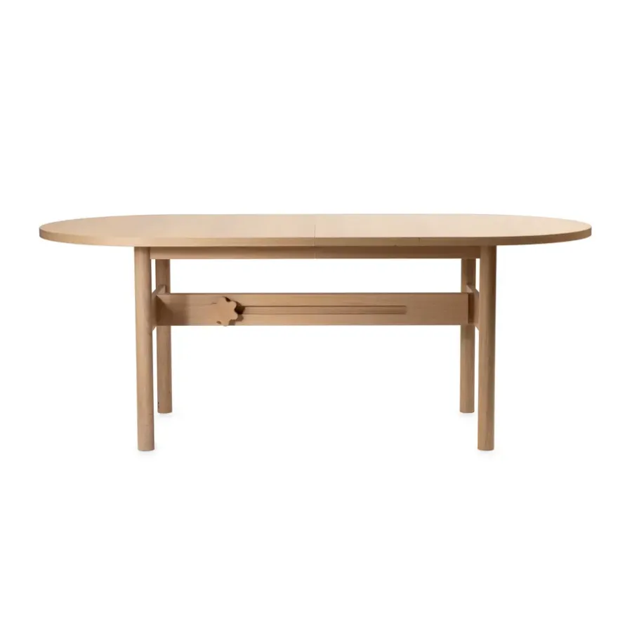 Matbord-Gärsnäs Ateljé bord, Ek-natural-vred i ek