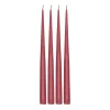 Atmosphere antikljus 4-pack 32 cm, Dark red^Scandi Essentials Clearance