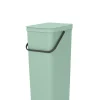 Avfallshink Sort & Go 40L, Jade green^Brabantia New