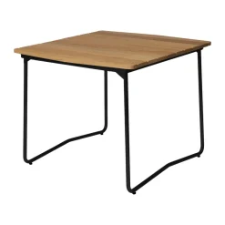 B31 matbord, 92x84 cm, Oljad ek-svart^Grythyttan Stålmöbler Best