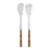 Salladsbestick-SABRE Paris Bamboo shape salladsbestick 2 delar, Light wood laminated